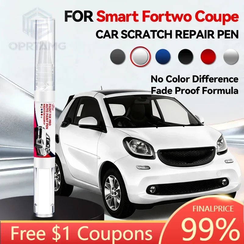 

Purpose Vehicle For Smart Fortwo Coupe Paint Repair Pen Touch Up Scratch Remover DIY Auto Accessories Black Cool Silver Orange M