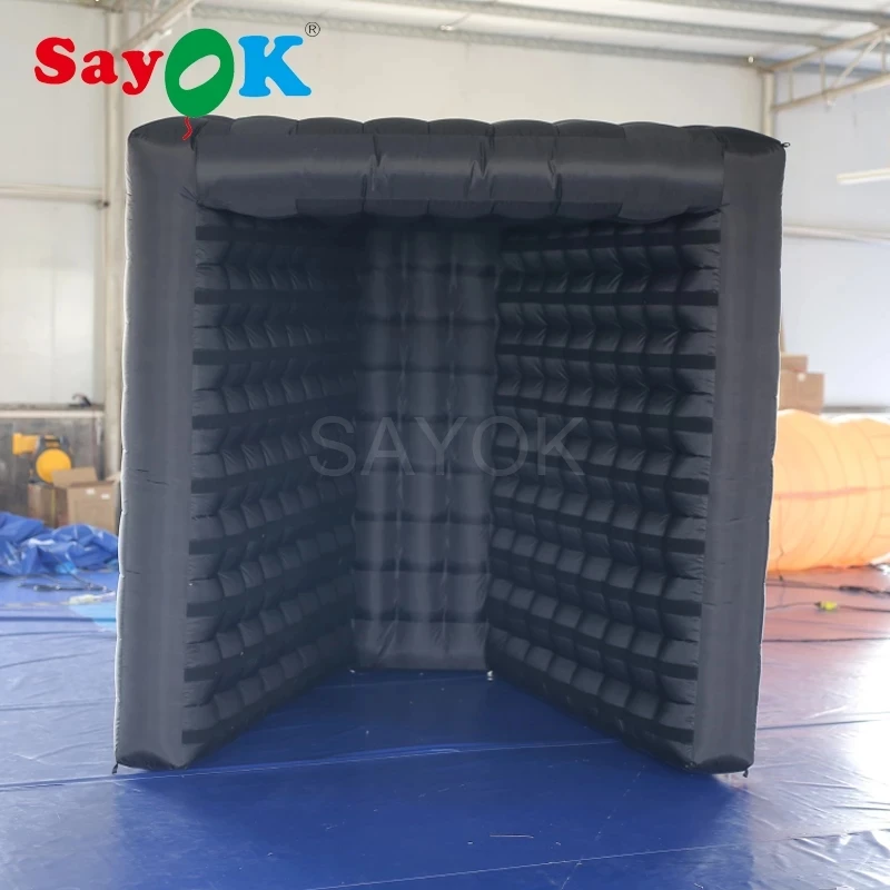 Inflatable Vogue Booth LED inflatable photo booth backdrop for party/wedding/event