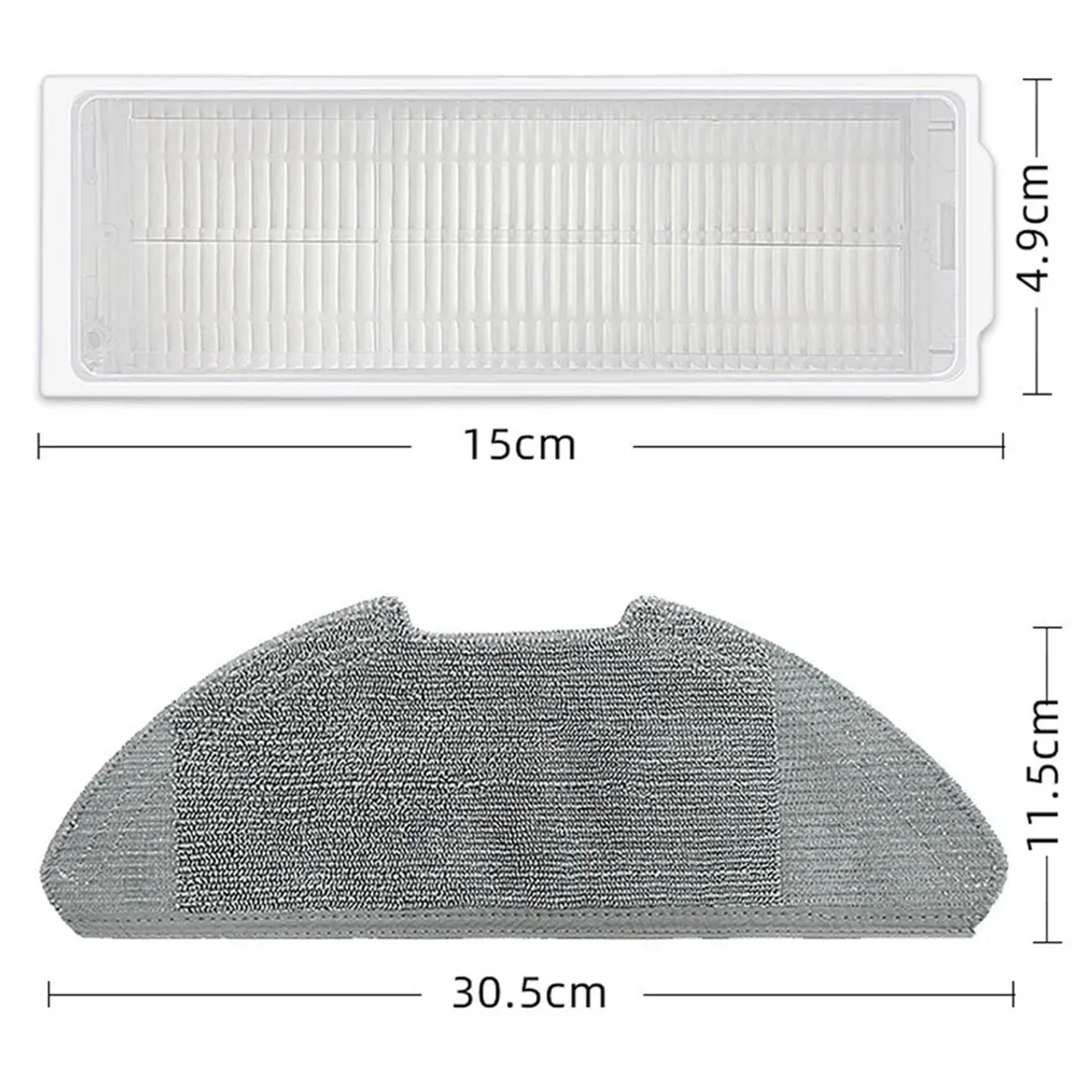 For Mi Robot Vacuum-Mop 2 Pro/Lite MJST1SHW MJSTL Hepa Filter Mop Cloth Main Side Brush Vacuum Accessories