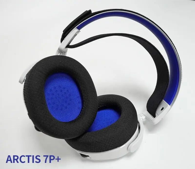 V-MOTA 이어패드, Steelseries Arctis 7 / 7P + / 7X, Arctis 9 / 9X 프라임 헤드폰 (1 쌍) (검정색 파란색) 과 호환