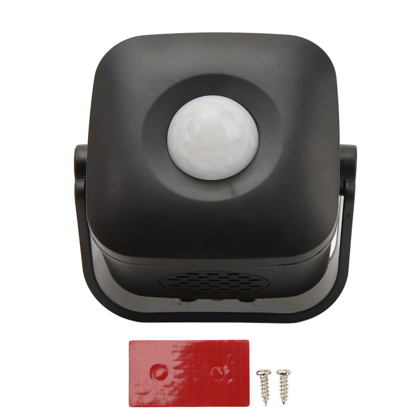 Entrance Welcome Doorbell Infrared Motion Sensor Alarm Detector Audio Player for Shop Store Black Infrared Motion Sensor Alarm