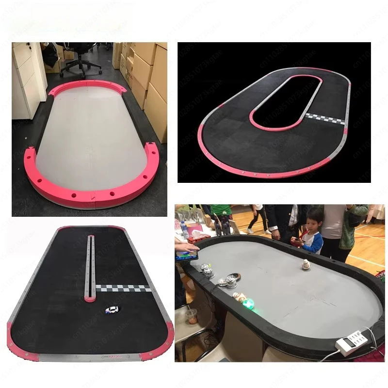 Patrol Car Custom Elliptical Track, Guide Rail for Autonomous Robot Vehicle