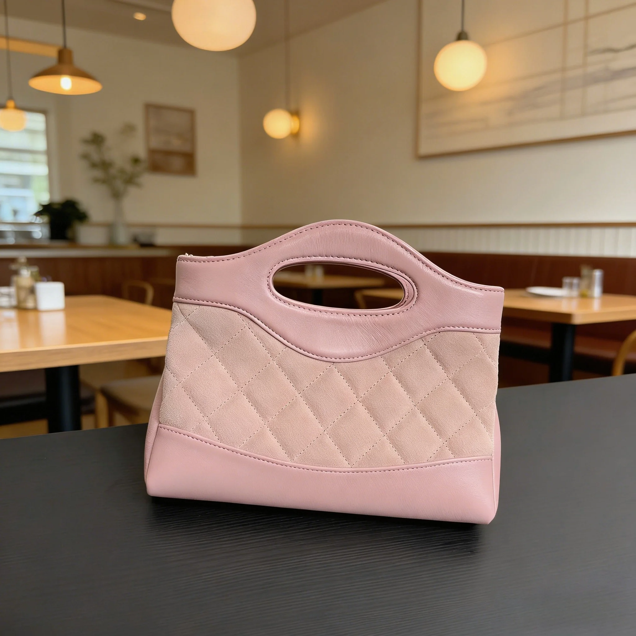 

Elegant and Fashionable Chain Buckle, Exquisite Diamond Grid, Refined Temperament, Autumn and Winter Shoulder Crossbody Bag