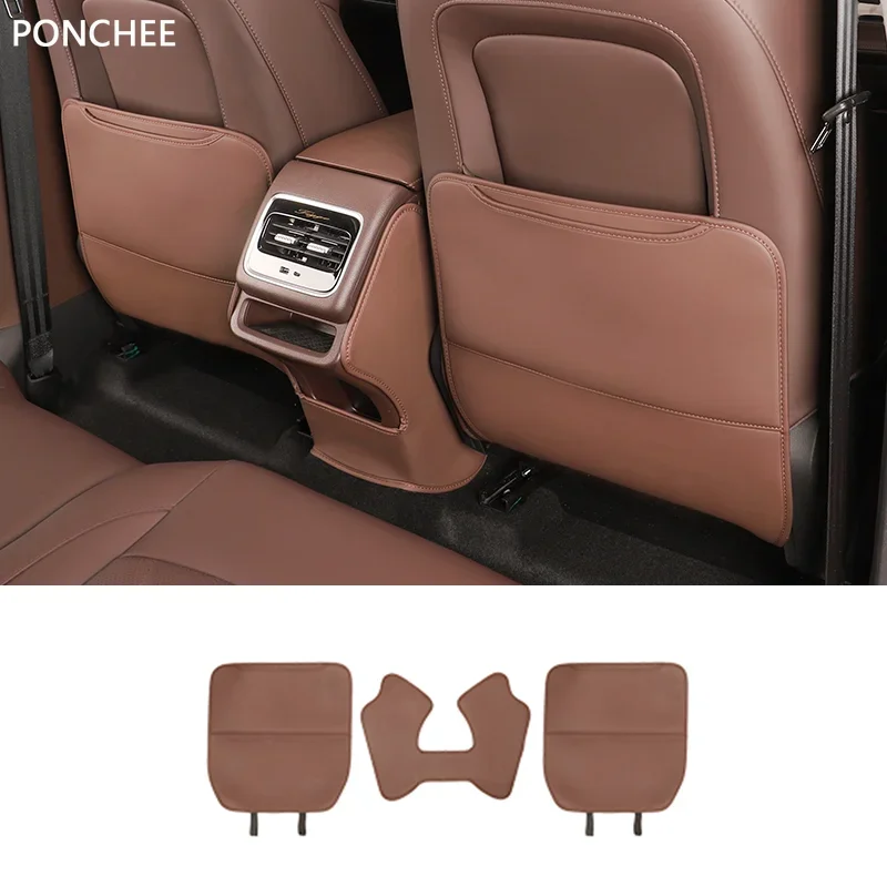 New For CHERY TIGGO 8 Pro Max 2023-2025 Seat Anti-kick Pad Rear Anti-dirt Mat Automobile Modification Supplies Dirt-resistant
