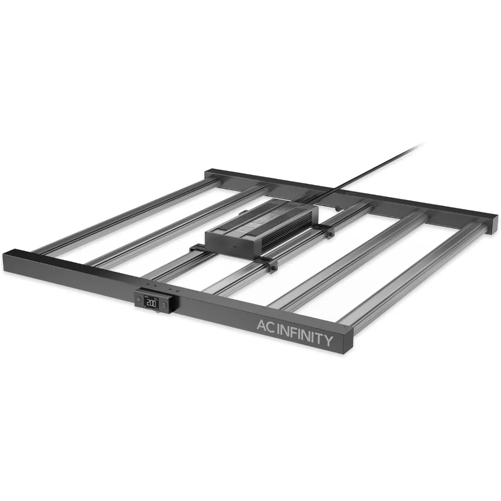 

Samsung LM301H EVO Bar LED Grow Light 4x4, 1680 Diodes, with Schedule Controller, 500W Full-Spectrum Commercial Plant Lights