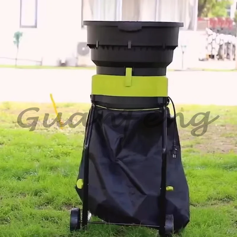 Professional 2500W Portable Electric Garden Leaf Shredder, Household Silent Composting Machine