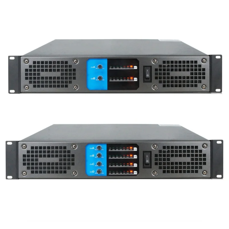 250-600 واط مكبر صوت 2 قناة أمبير 4-8Ω أمبير SNR105dB HiFi مكبرات الصوت XLR معدات الصوت لاستوديو المسرح المنزلي DJ المرحلة #5