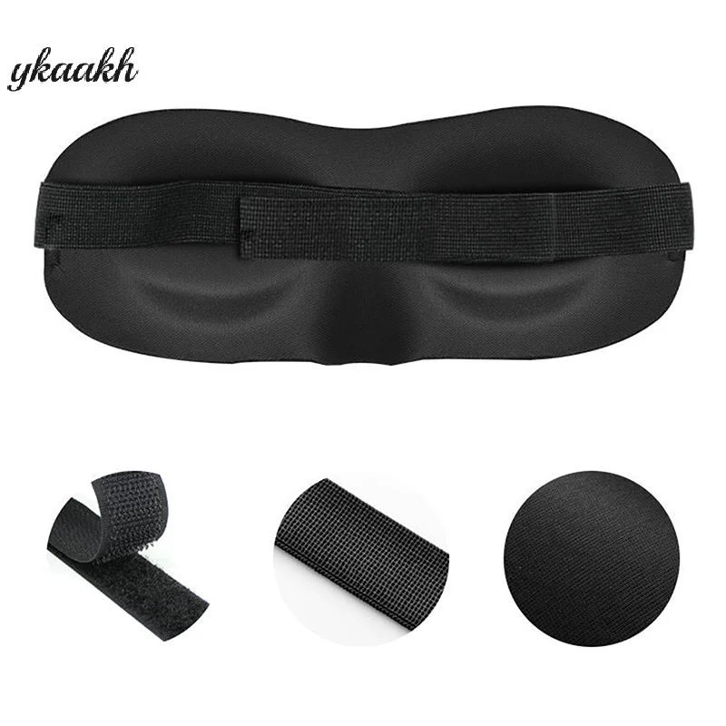 

Eye Cover Soft Blackout Sleeping Aid Travel Eyeshade Blindfold Eyepatch 3D Shading Sleeping Eye Mask Block Out Light 1 Pcs