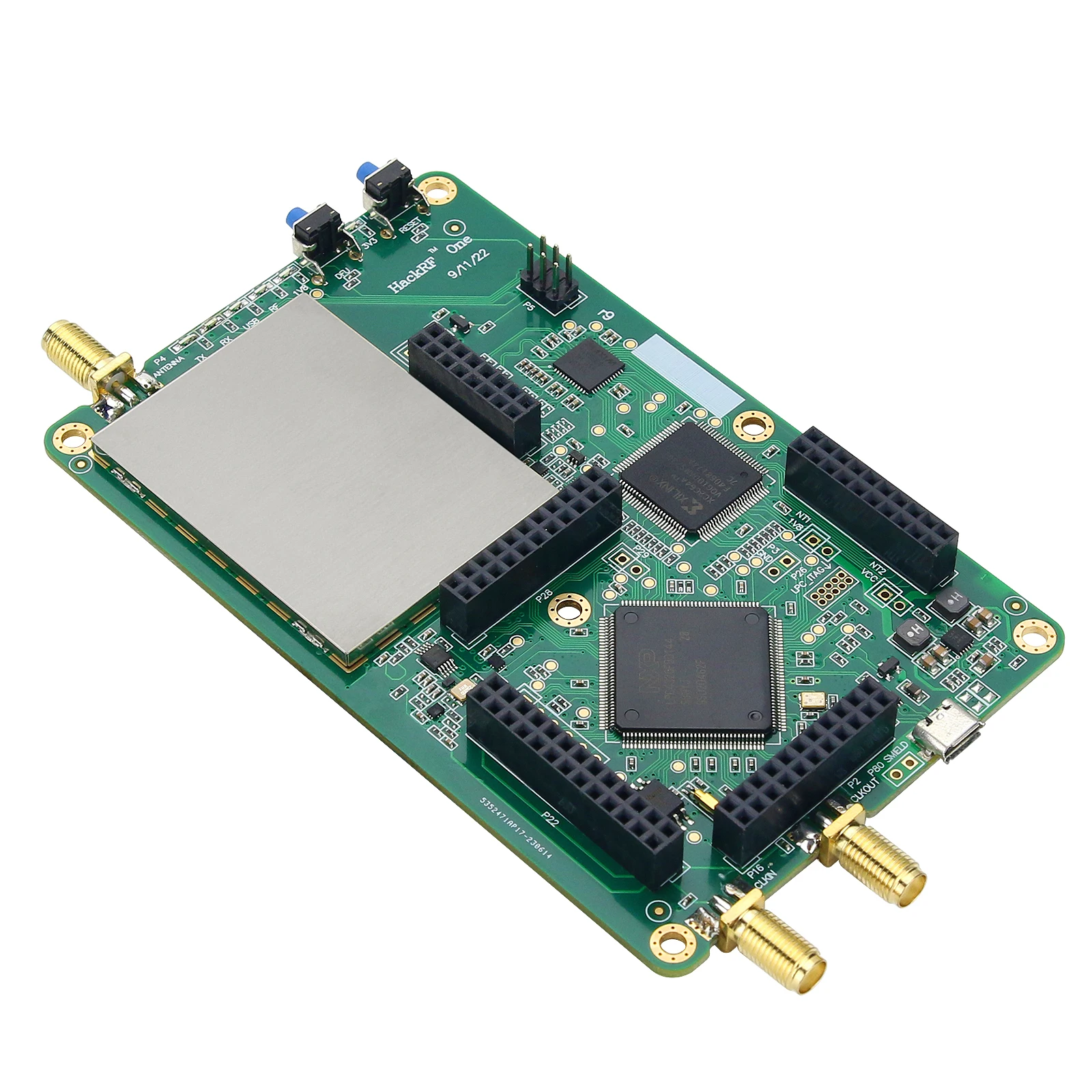 HAMGEEK mais recente placa de desenvolvimento Hackrf R9 SDR 1MHZ-6GHZ