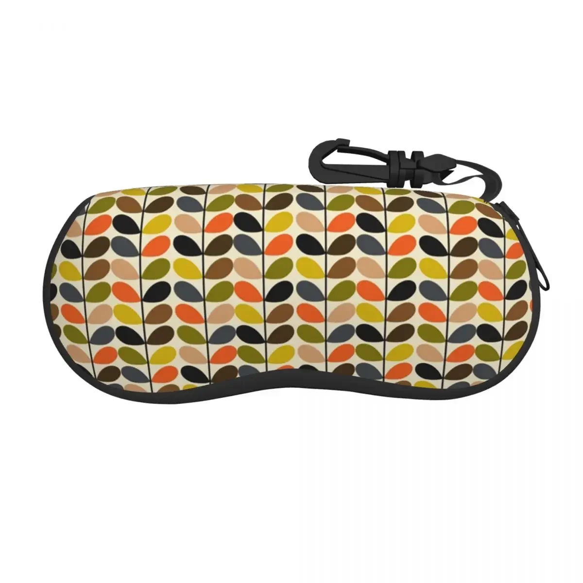 Orla Kiely Eyeglass Glasses Case Men Women Soft Scandinavian Multi-stemmed Flower Sunglasses Protective Box