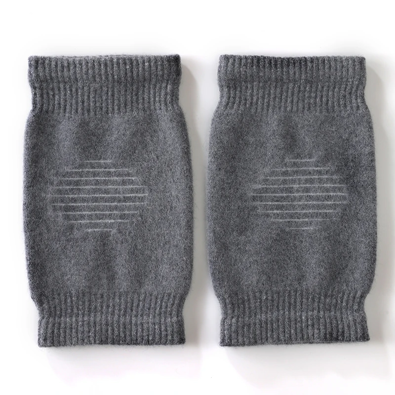 100% Pure Cashmere Anti-Slip Knee Pads for Autumn and Winter, Joint Pain Relief, Knee Warmers, Cold Protection for Men and Women