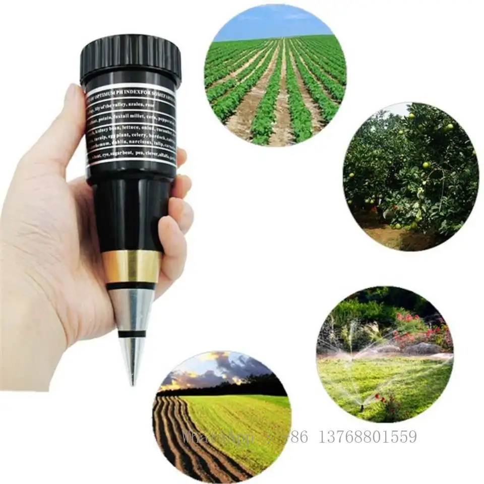 High Precision Soil Tester Portable Soil PH Detector Garden PH Meter Plant Soil Hygrometer