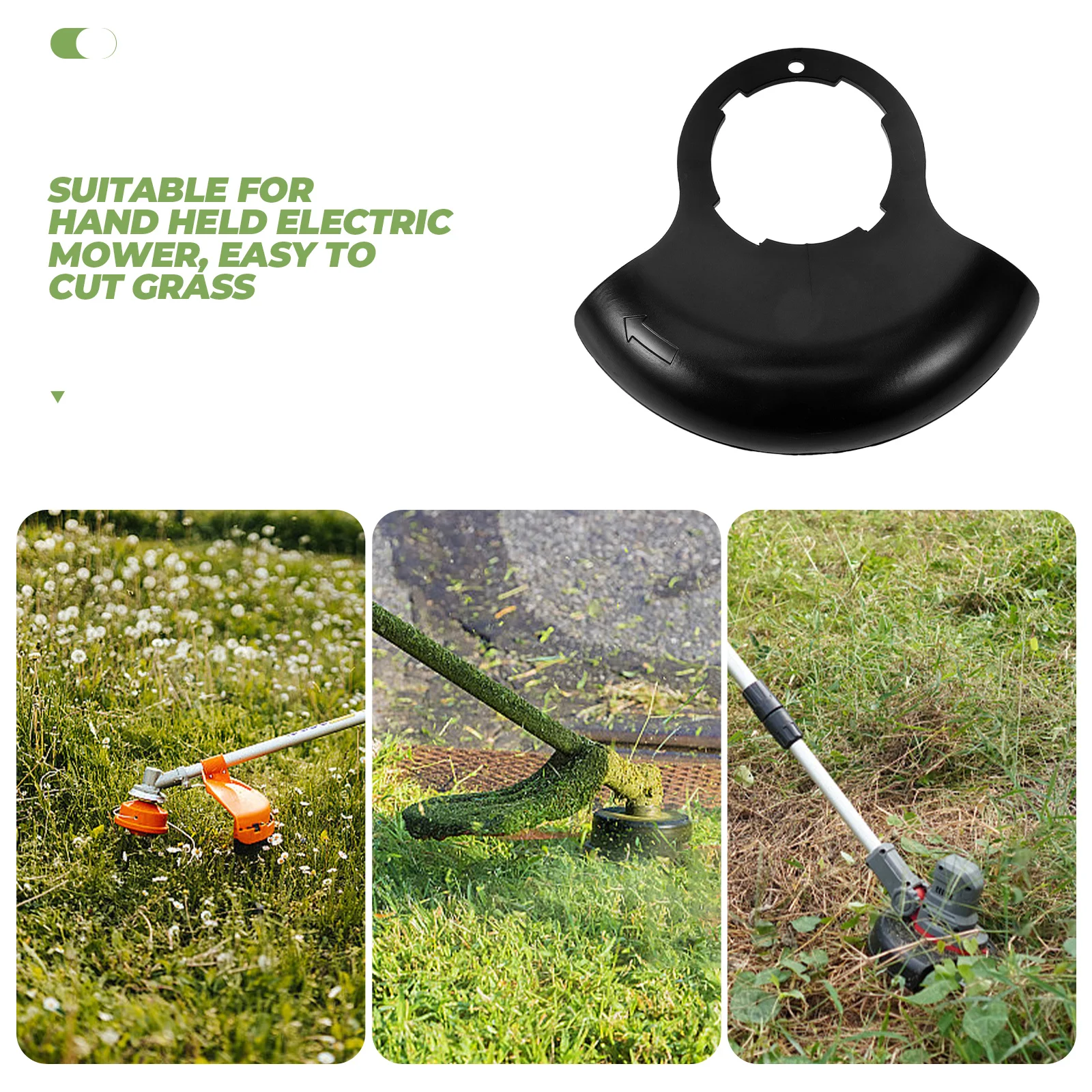 หญ้าไฟฟ้า Baffle แผ่น 12V 24V เครื่องตัดหญ้าไร้สาย SHIELD อุปกรณ์เสริมเครื่องตัดหญ้าหญ้า Deflector GUARD FLAP