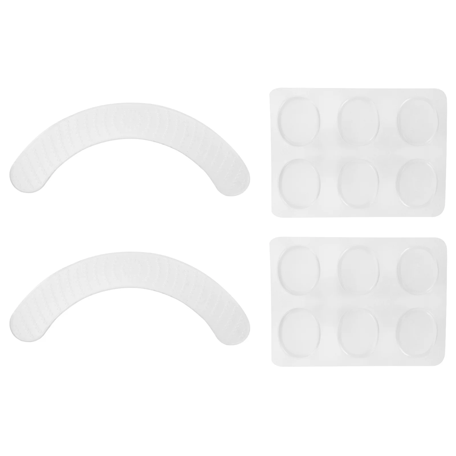 14 Pcs Drum Stickers Mute Pads for Dampening Transparent Music Dampeners Silica Gel Accessories Cushions Mats Serve