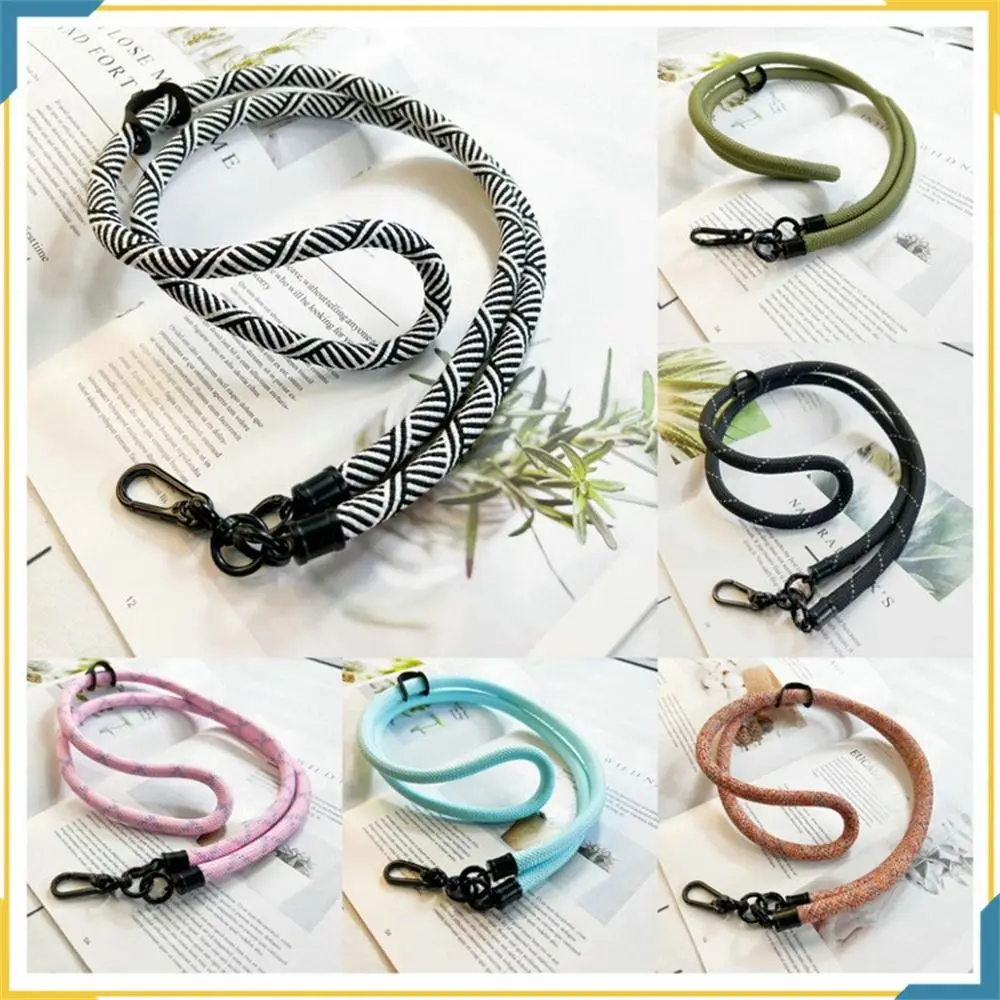 

Adjustable Crossbody Phone Lanyard Detachable Anti-lost Phone Neck Strap 8mm Rotatable Clasp Mobile Phone Strap Phone Charm