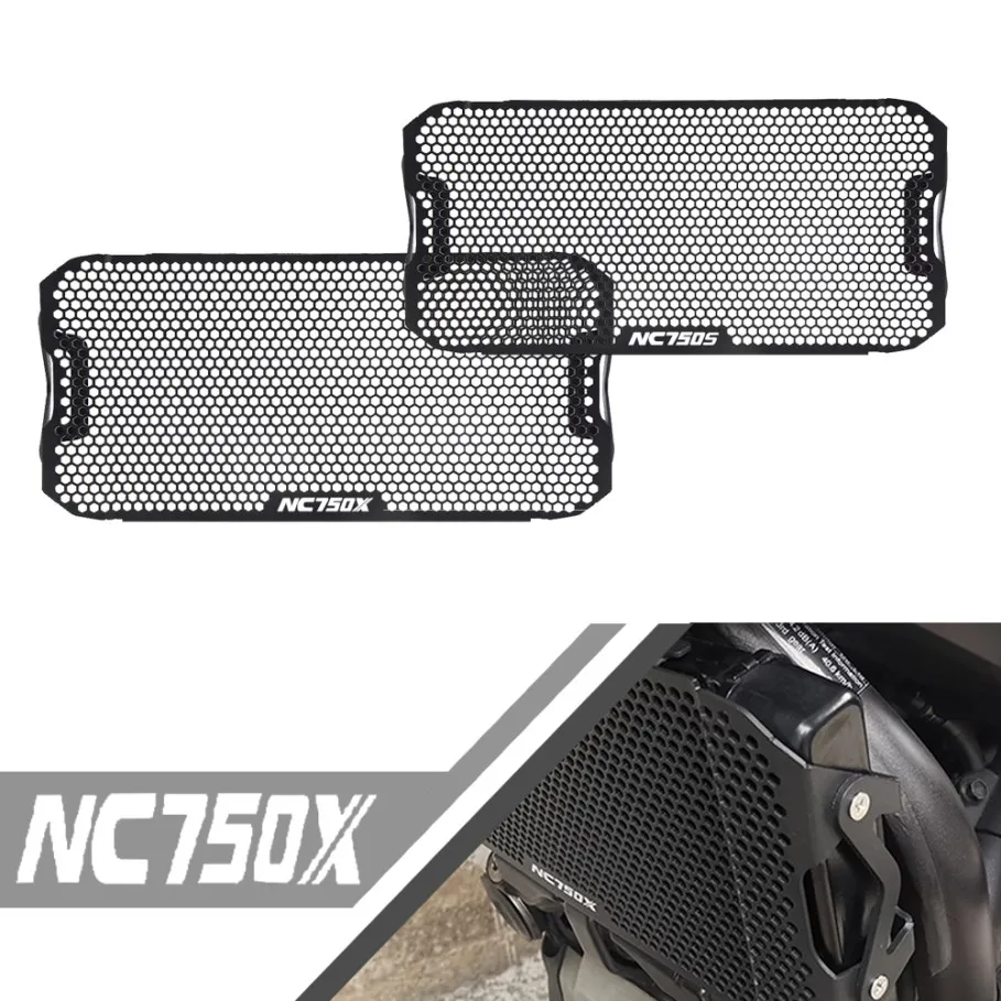 

For Honda NC750X NC750S 2014 2018 - 2024 2023 22 Radiator Guard Protector Grille Grill Cover Motorcycle NC700N NC700X 2011- 2016