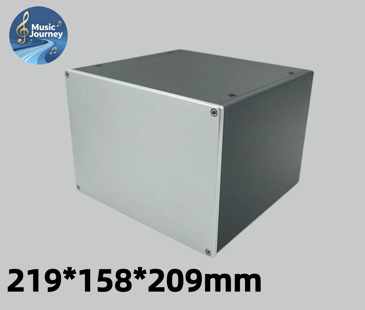 219*158*209mm All Aluminum Amplifier Chassis DIY Box Decoder Power Filter Preamp Power Amp Enclosure Aluminum AMP Housing
