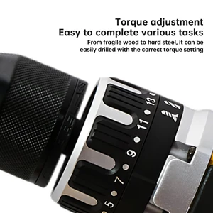 مفك براغي يدوي DeWalt-Electric ، بطارية ليثيوم بدون فرش ، أداة شحن ، مثقاب مسدس ، 20 فولت ، 13 مم ، Dcd796 12 مفك براغي ديوالت للمبيعات الرئيسية 20 فولت - No12