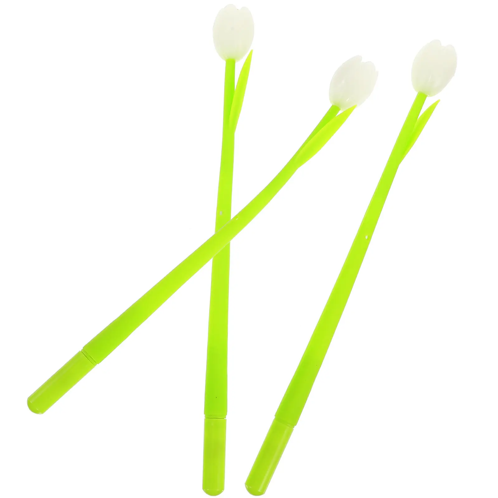 

Набор из 3 гелевых ручек с суккулентами: милый дизайн в виде растений, плавное письмо, для студентов, офиса, в подарок, антистресс-инструмент