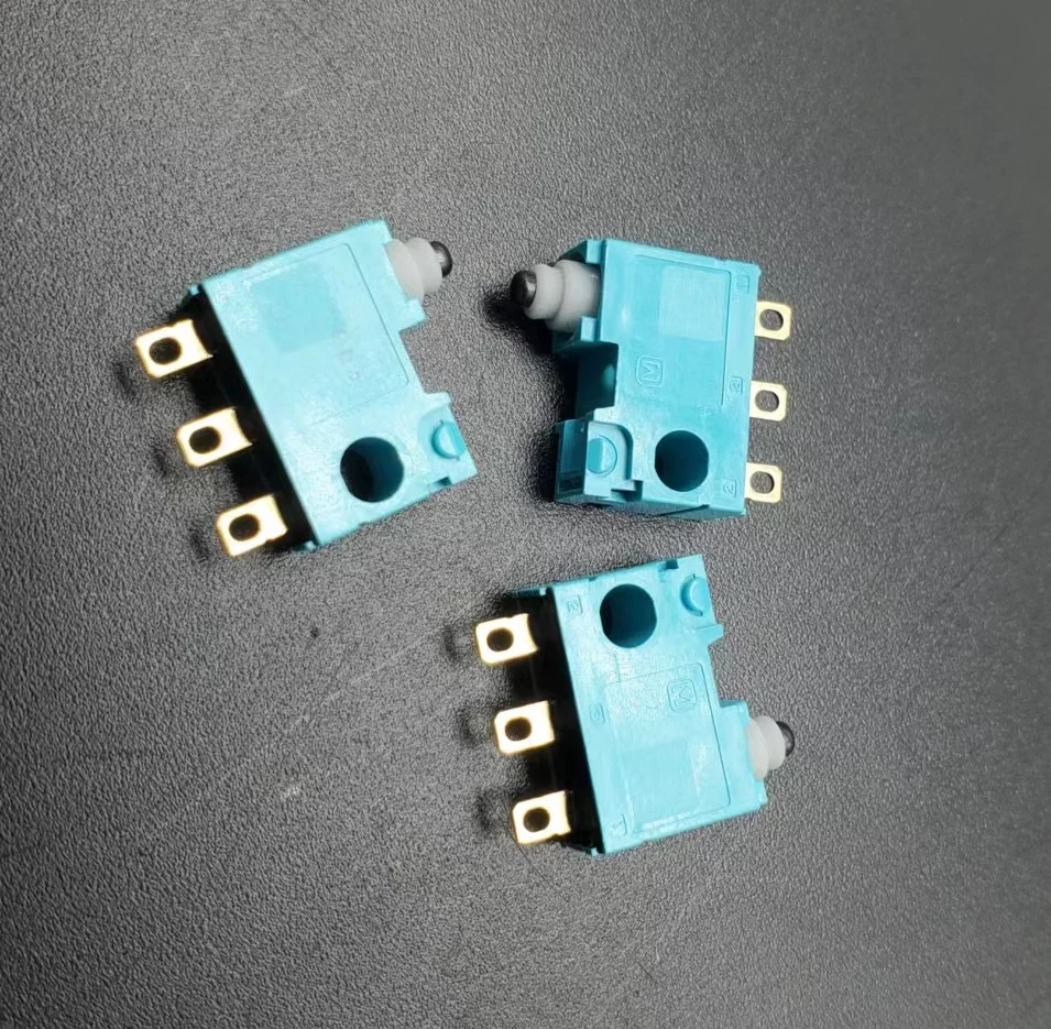 3pcs for Panasonic ASQ10410 turquoise series micro switch ultra-small car waterproof switch