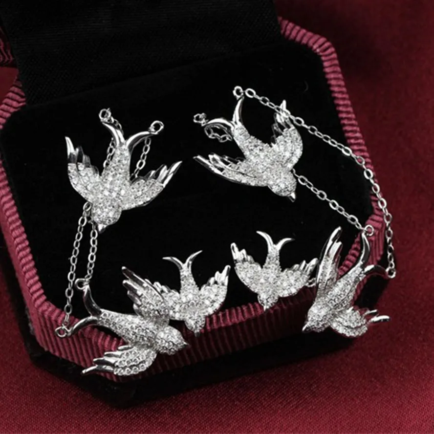 bla17 Luxury Designer Fashion 925 Sterling Silver Anklets com Zircônia: Uma Joia Elegante para o Verão