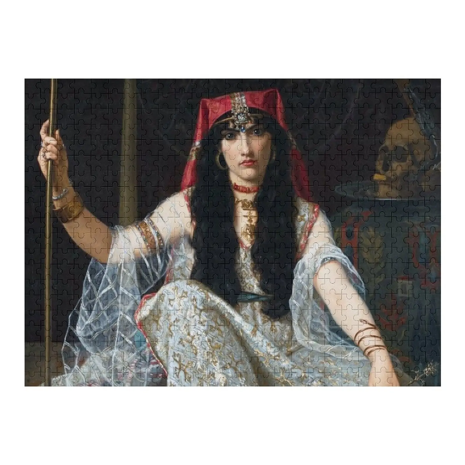 

THE SORCERESS - GEORGES MERLE Jigsaw Puzzle Photo Custom Baby Toy Puzzle