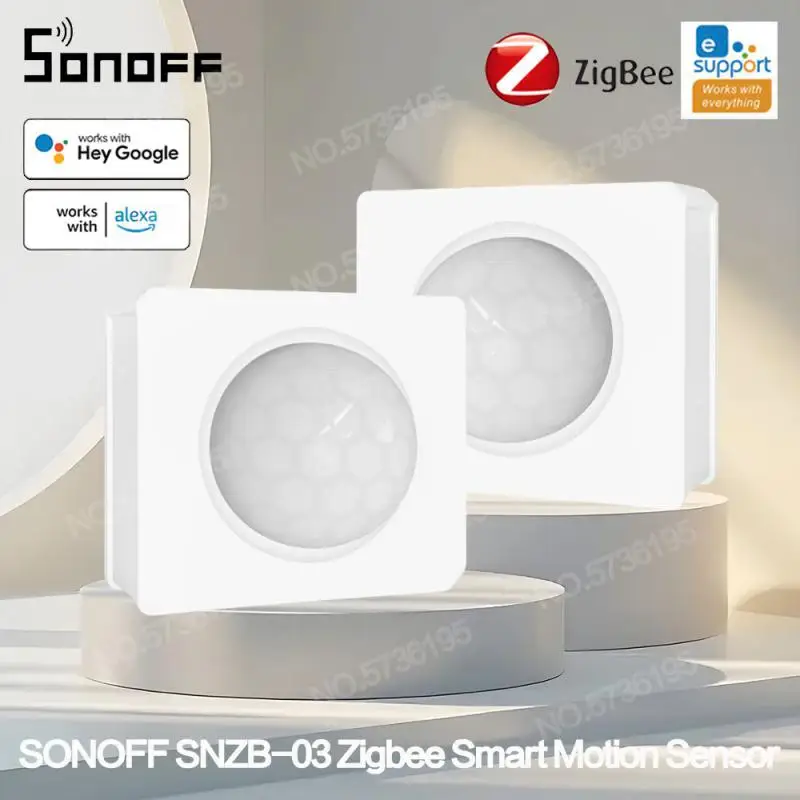 Датчик движения SONOFF SNZB-03 ZigBee, удобное устройство для обнаружения движения, работает с ZBBridge EWelink Alexa Google Home