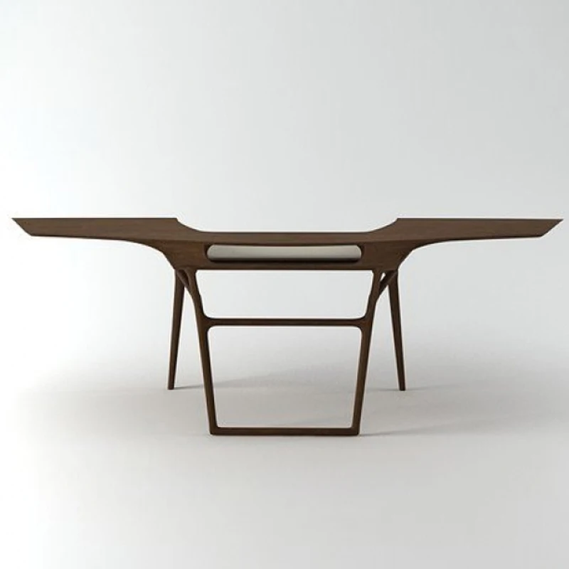 

Minimalist solid wood desk antique computer desk workbench boss desk