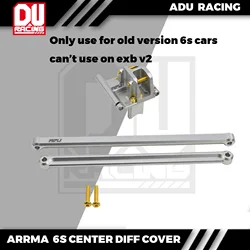 ADU Racing CENTER BRACE e COPERTURA DIFF CNC 7075-T6 IN ALLUMINIO PER ARRMA 6S KRATON EXB V1