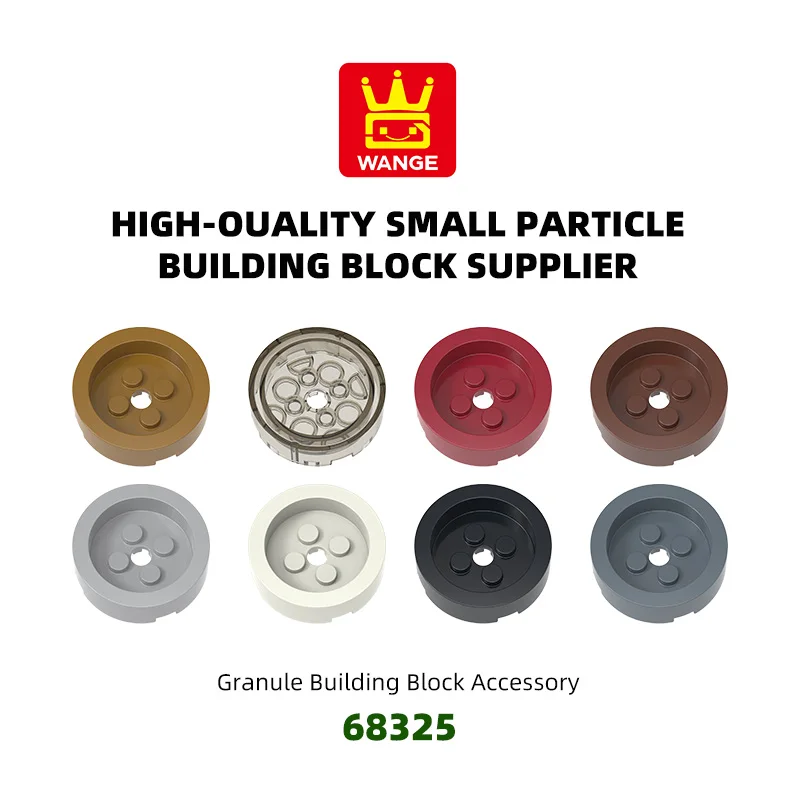 

29Pcs/Lot 68325 WANGE Concave circle 4X4 Building Blocks Moc Accessories Compatible With Assembles Bricks Children Toys Gift Box