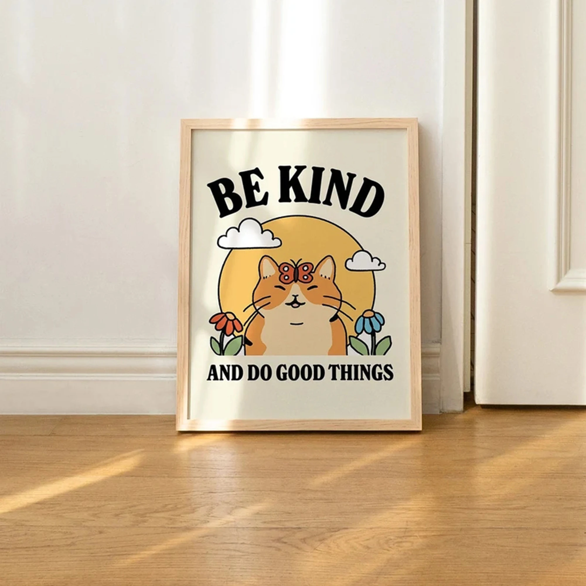 Moderne Kat Illustratie, Aanda - Home Decor Cat recensie en prijs
