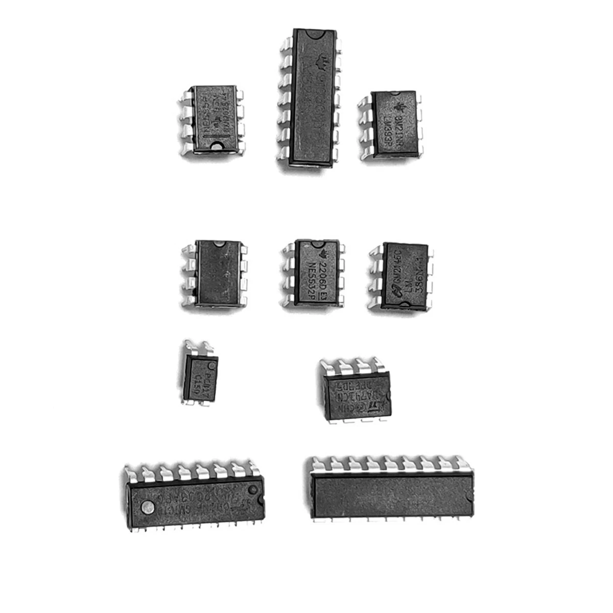 

85PCS 10 Specifications IC NE555 LM324 Integrated Circuit Chip Kit