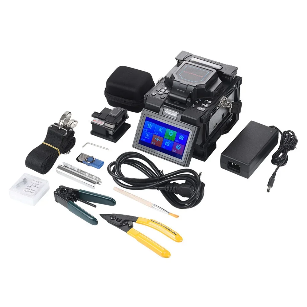 ftth splicing machine fiber optical mini model X500 fusion splicer