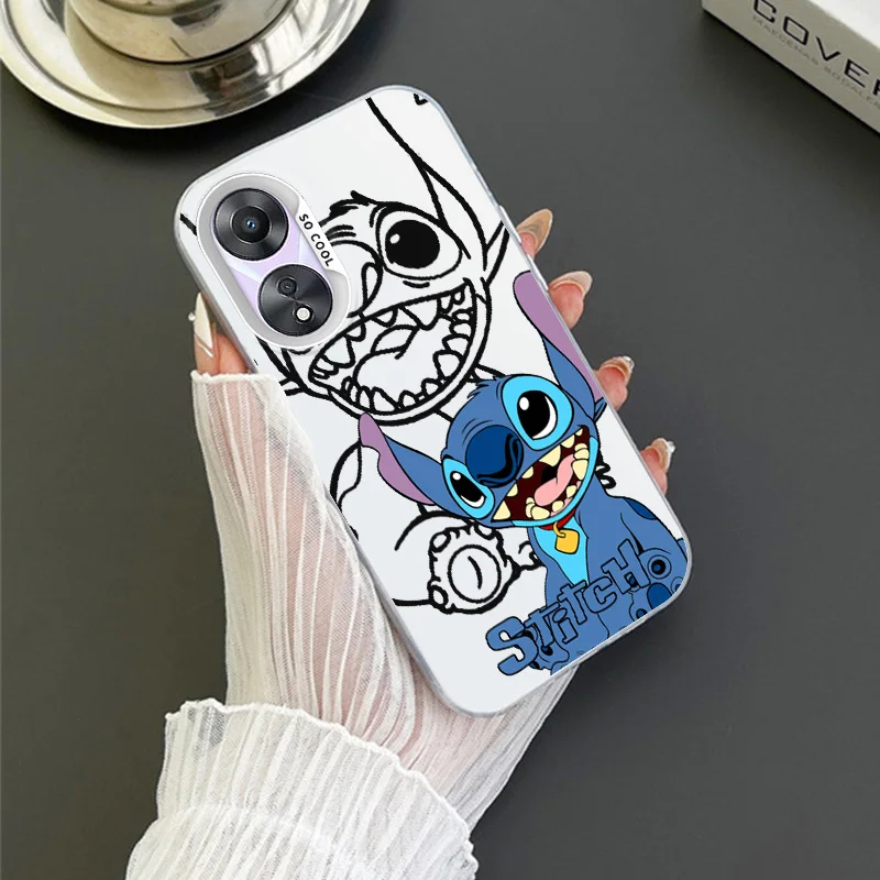 Cute and handsome Disney Stitch For OPPO Realme 5 8 10 11 i Pro C 2 15 20 21 31 33 35 53 55 9i Colorful Phone Case Soft Cover