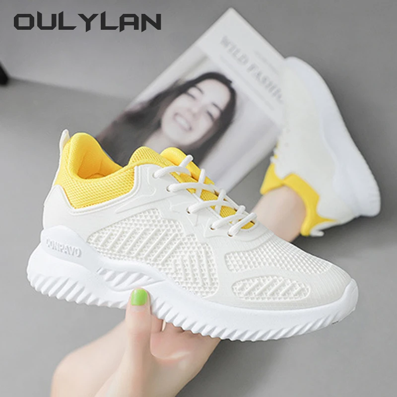 2024 Sports Women Shoes Running Shoes Spring/Summer White Alpha Coconut Casual Mesh Sneaker Breathable Women\'s Shoes A005