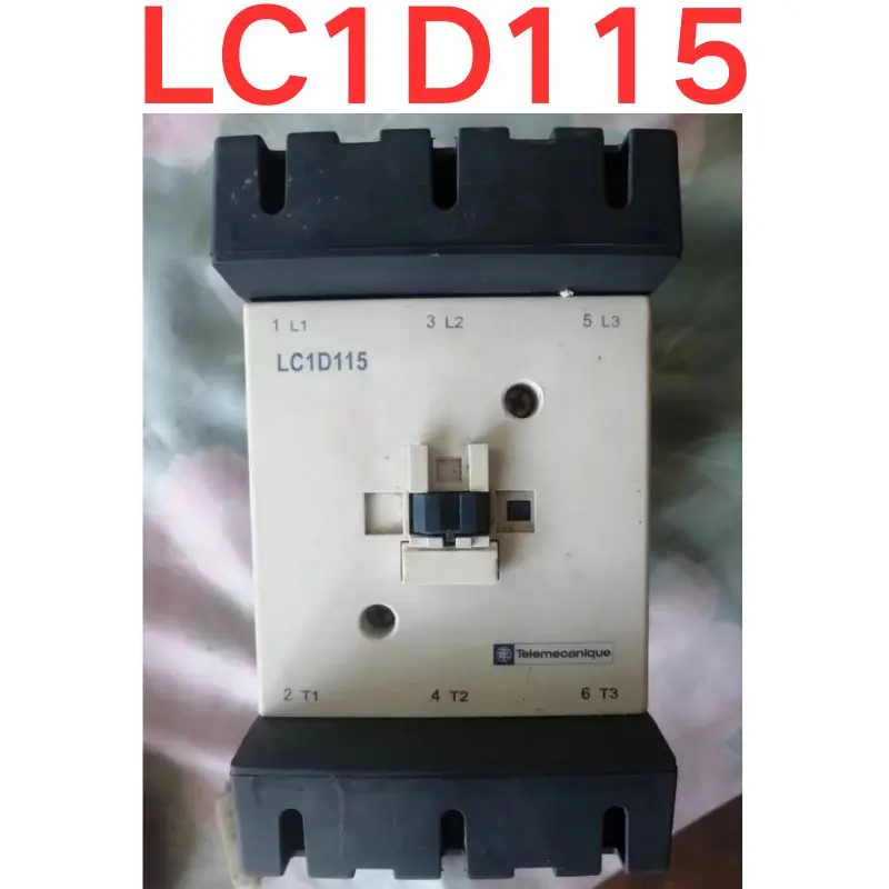 

Second-hand test OK AC contactor LC1D115 voltage 220V