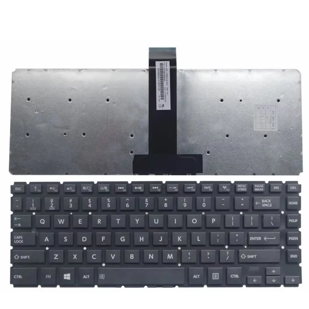 US Keyboard For Toshiba L40-B L40D-B L40t-B L40Dt-B L45-B E45-b4100 E45T-B E45-B4200 L40W-C 9Z.NBFSV.00U Laptop Backlight