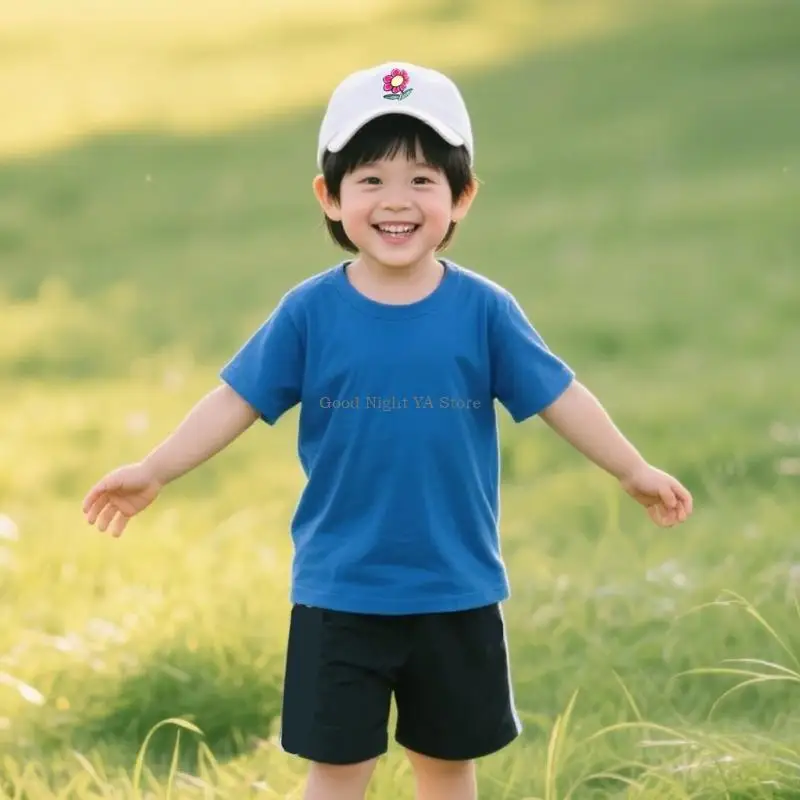 

Washable White Cotton Childrens Drawing Hat Art Projects Artistic Design Baseball Hat