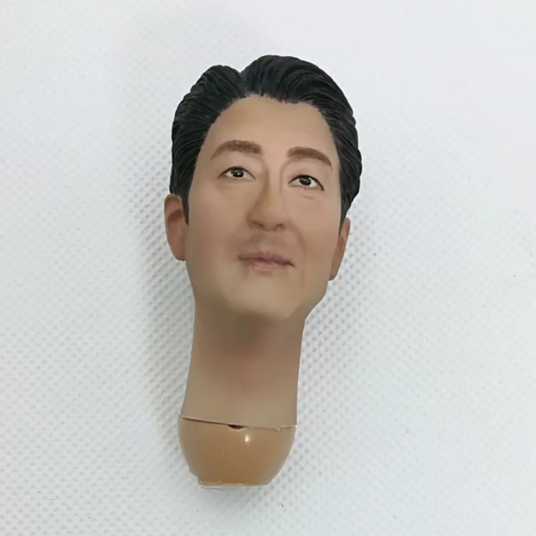 1/6 Janpanese Male Head Sculpt Movie Model  Asia  Actor Head Carving Fit 12'' Soldier Action Figure Doll Collection Toys
