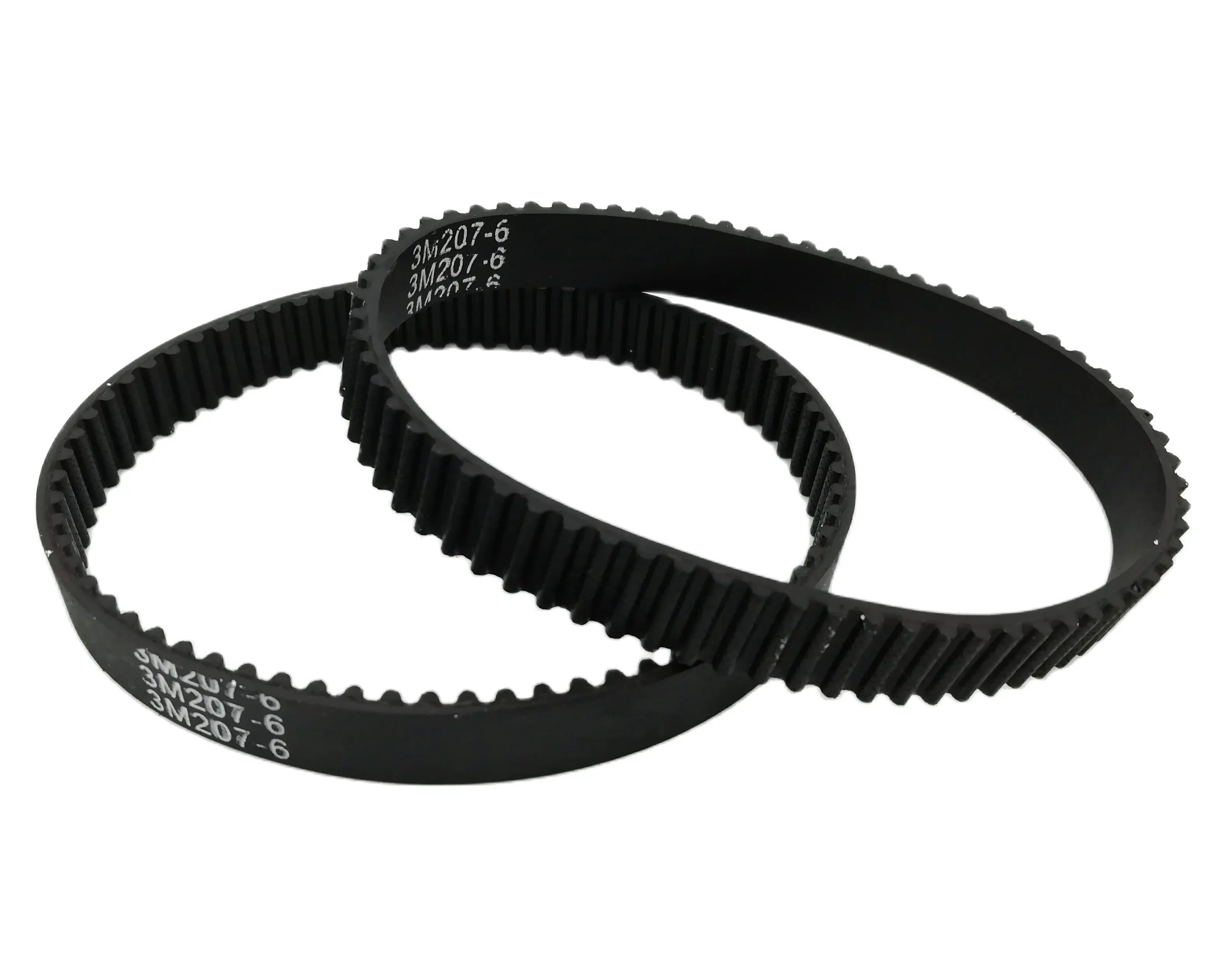 HTD 3M, Timing Belt, Loop Tertutup, 207Mm Panjang, 69 Gigi 6Mm Lebar