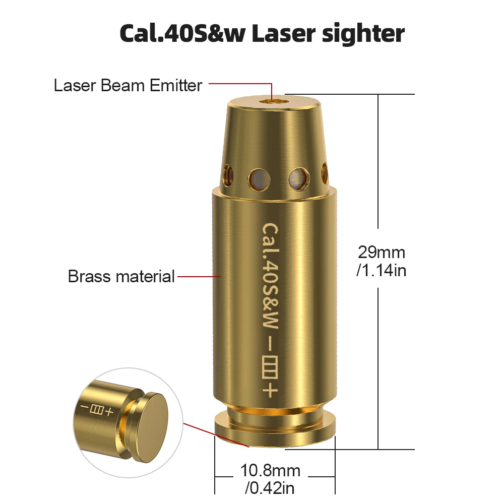 40SW Red Laser Bore…