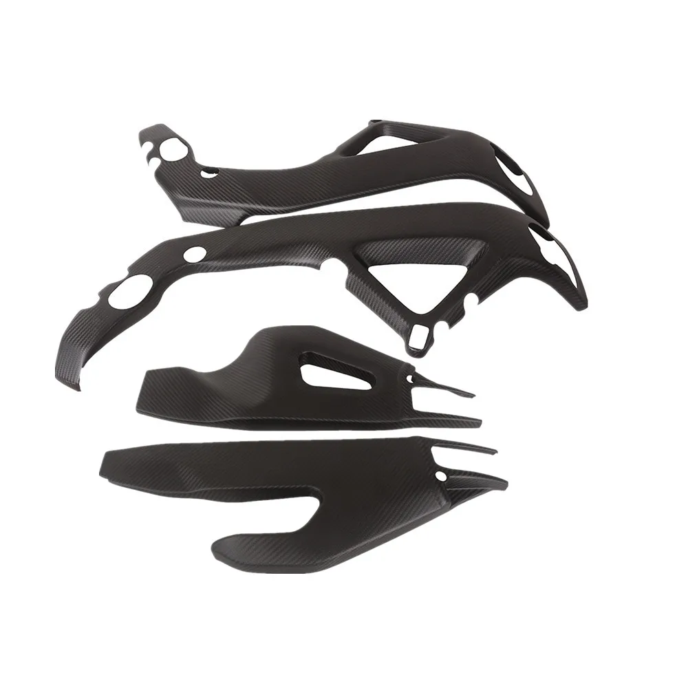 

Carbon Fiber Motorcycle Frame Cover And Swingarm Cover Guard For Aprilia RSV4 2022 2023 2024