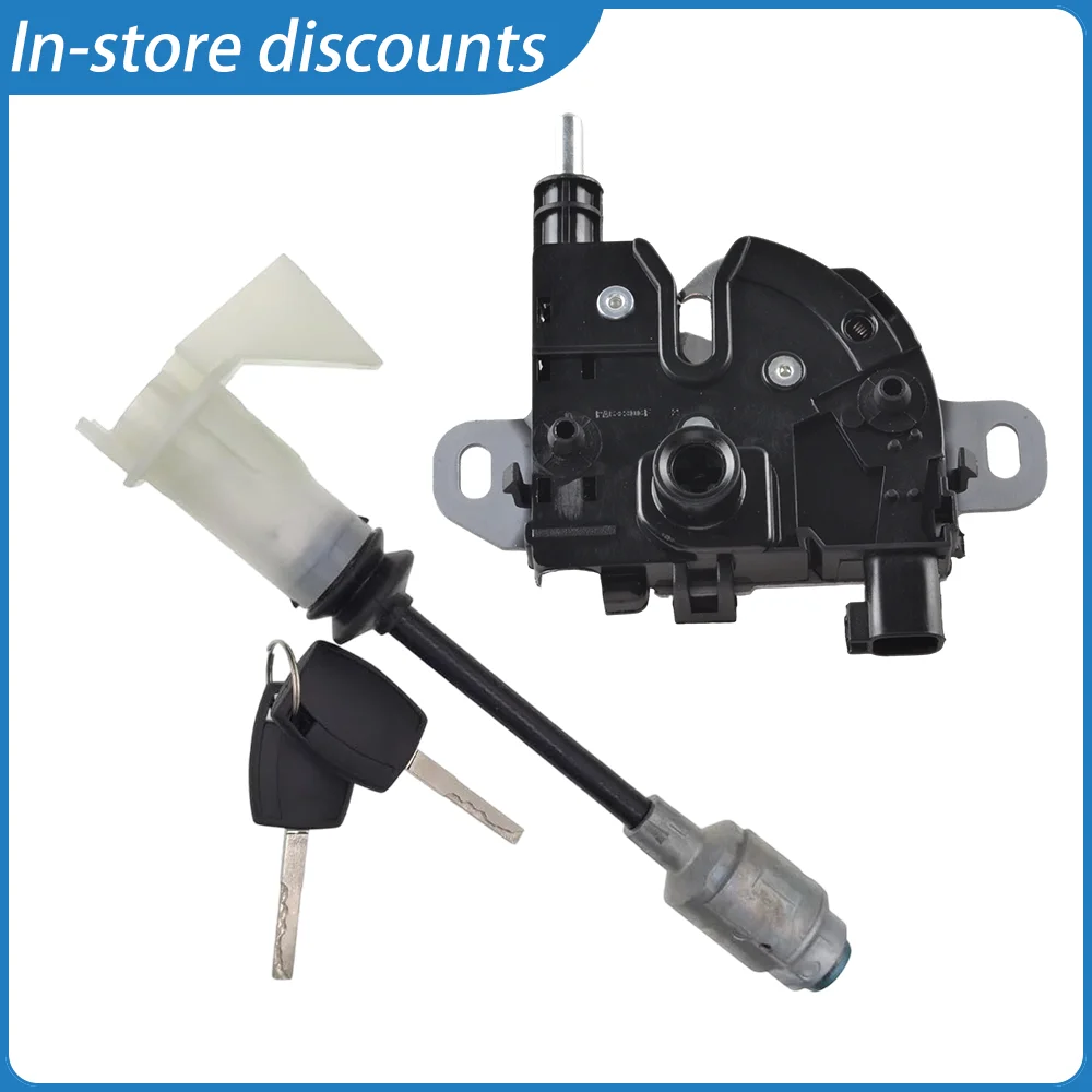 

Integrated hood lock plus key cylinder matching dual group, applies 03-12 Focus C-Max DM2 & Kuga I,OEM 3M5116700AC,4M5AA16B970BA