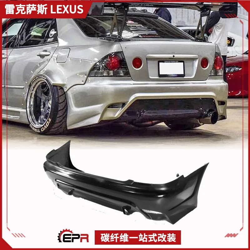 

Подходит для Lexus IS200 Altezza, модифицированный задний бампер XE10, задняя планка Altezza, большой объем