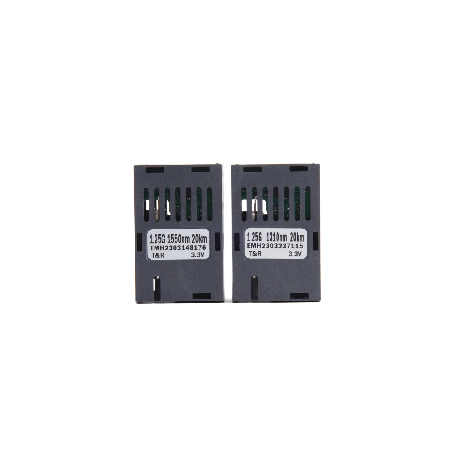 1Pair 1.25G 1*9 Fiber Optical Module 1000M Gigabit SC UPC APC Single Mode 1310nm/1550nm Fiber Send and Receive A+B Kit 3KM/20KM