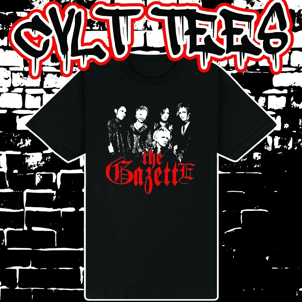 تي شيرت The Gazette Vkei Band 100% قطن