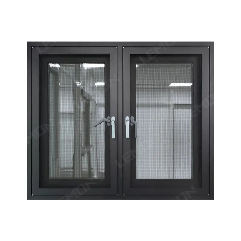 Good Sealing Hurricane Resistance Windproof Outward windows Aluminium House French Doors and windows Casement windows