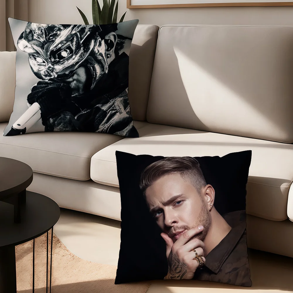

HOT Rapper E-Egor Kreed Pillow Case Office Cushions Suitable For Sofa Car Bedroom Decorative Cushion Cover