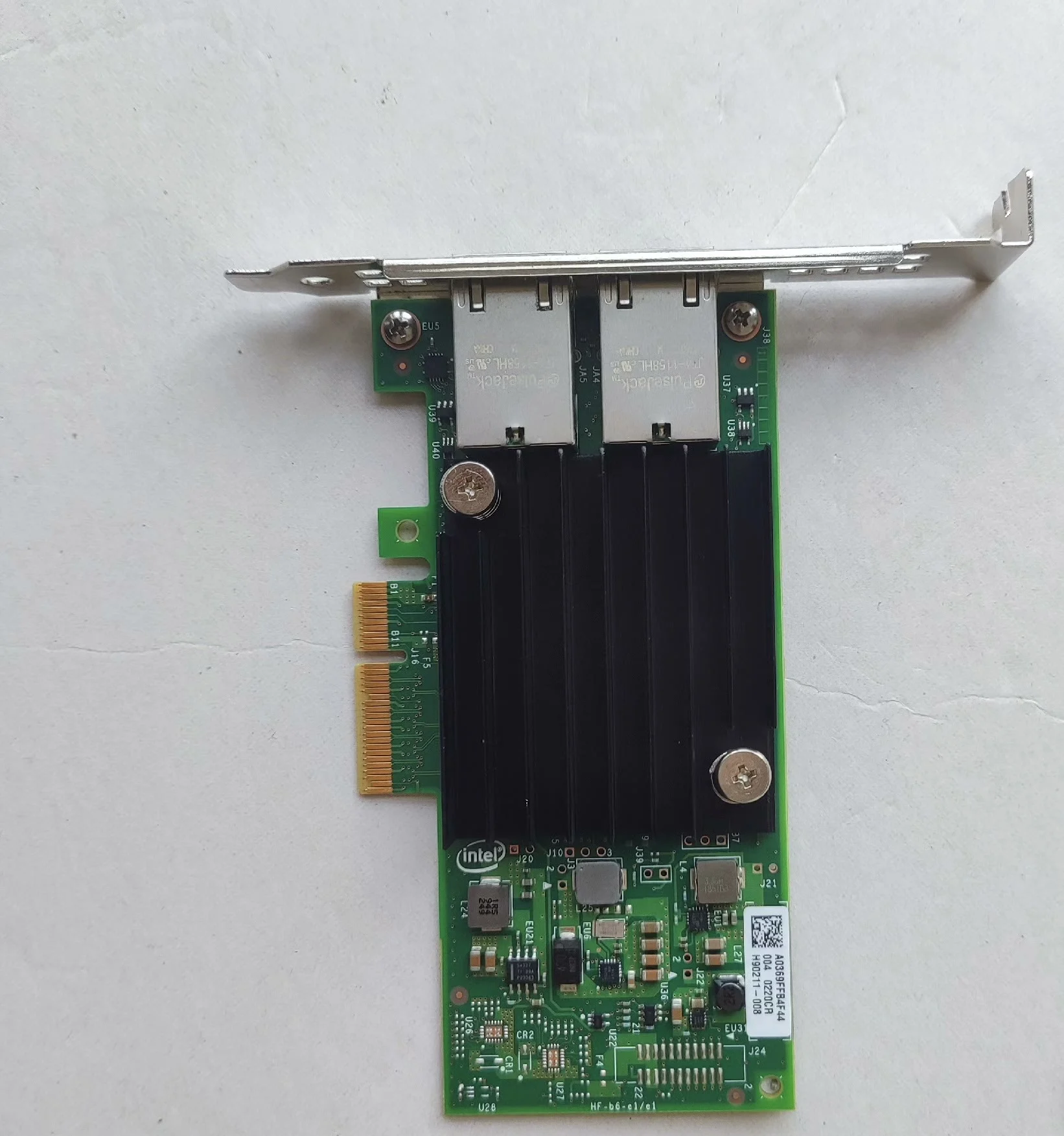 Adaptador de rede RJ45 de porta dupla original 10G X550-T2 com controlador Ethernet X550-T2