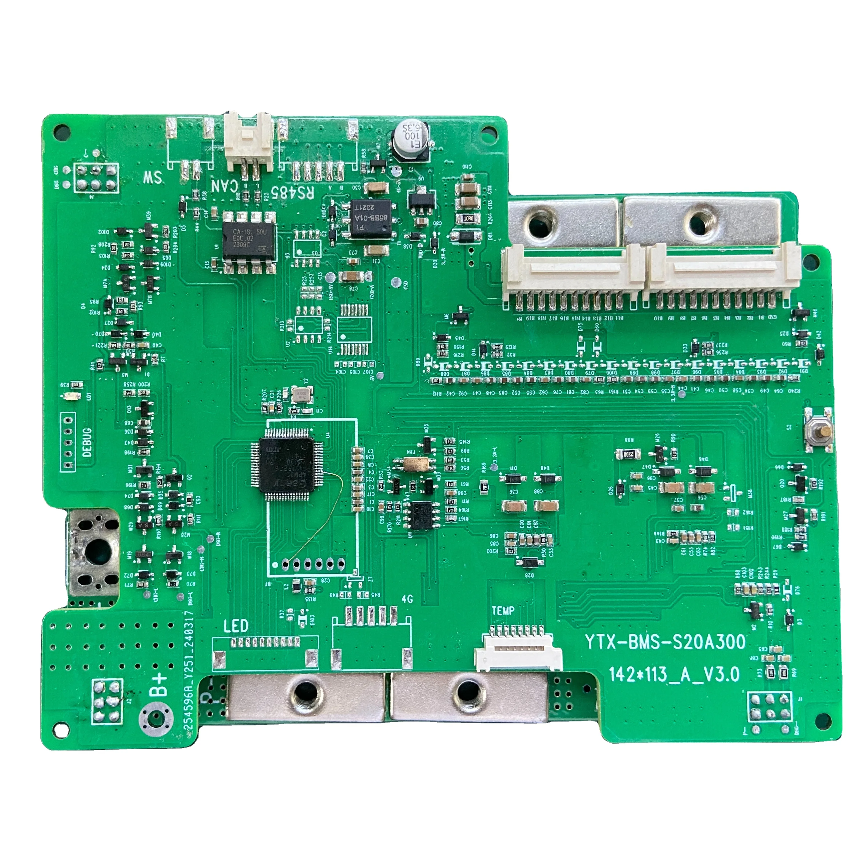 20S 300A BMS with BT app 72V 74V BMS  25A charge current 300A discharge current for Li ion battery pack